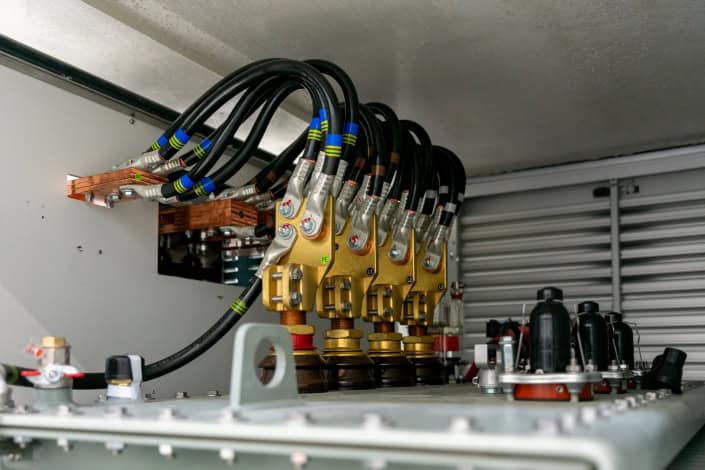 laagspanning, middenspanning, hoogspanning