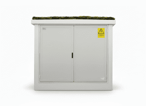 wit trafohuisje, wit trafostationm, wit elektriciteithuisje, transformatorstation, transformatorstation  kopen